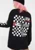Checkerboard Eyes Long Sleeve Tee sold by Dolls Kill