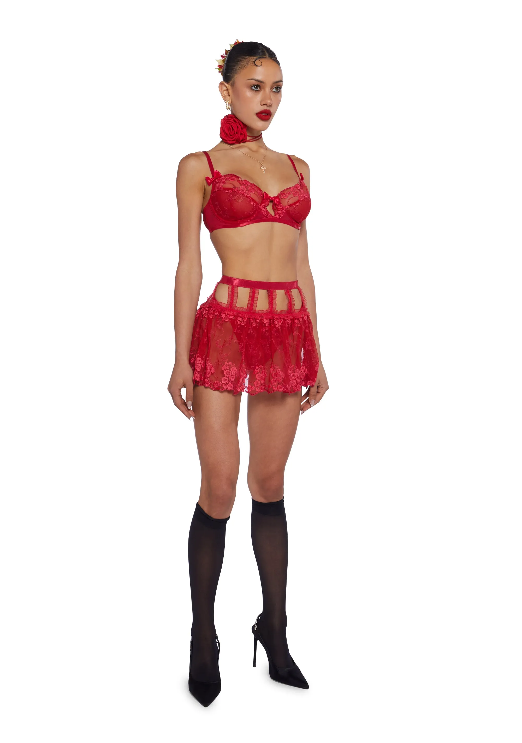 Heat Wave Lingerie Set sold by Dolls Kill product image thumbnail 2
