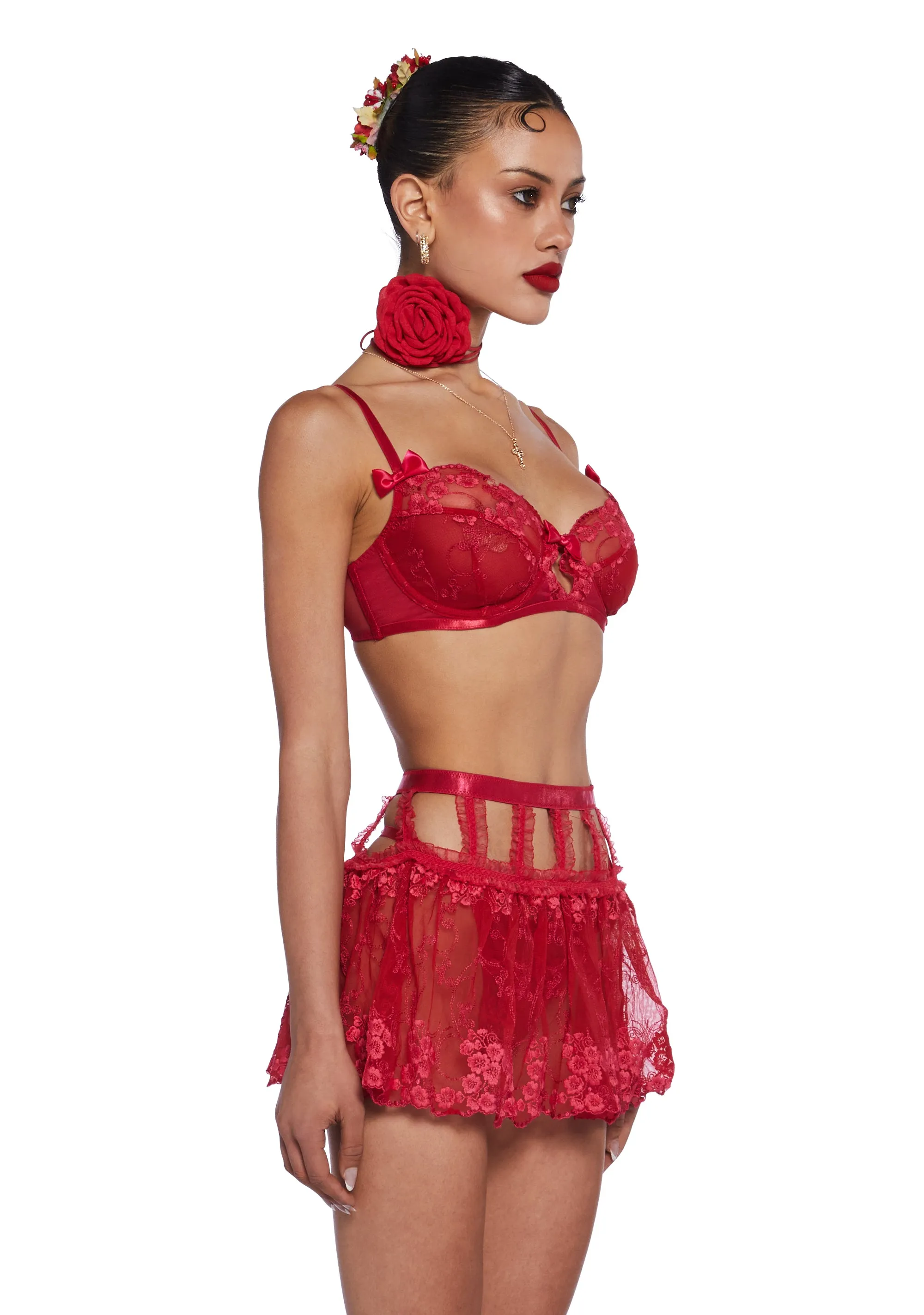 Heat Wave Lingerie Set sold by Dolls Kill product image thumbnail 3