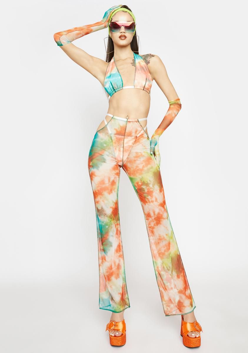 Washed Red Jogger Sweatpants sold by Dolls Kill product image thumbnail 3