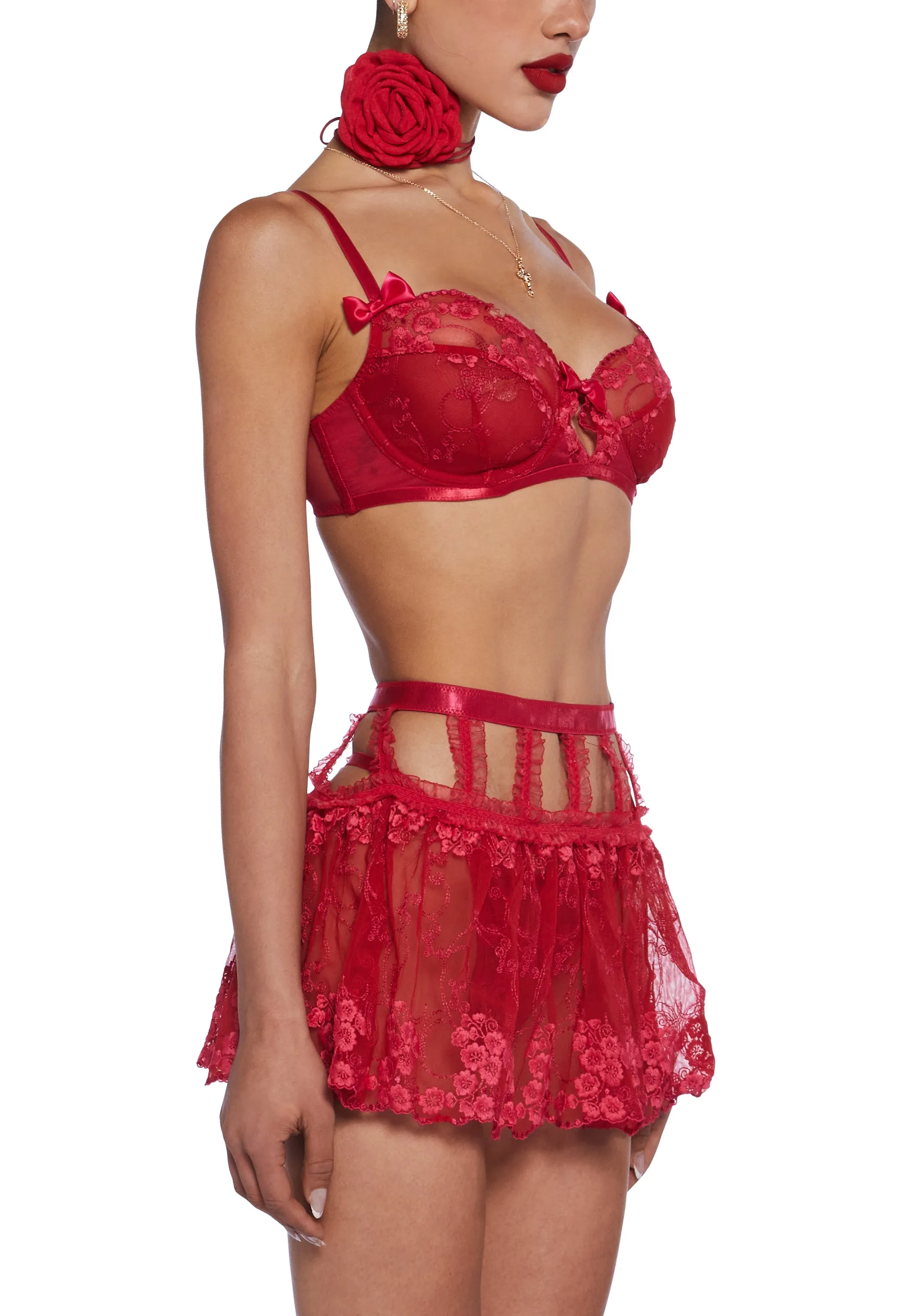 Heat Wave Lingerie Set sold by Dolls Kill product image thumbnail 5