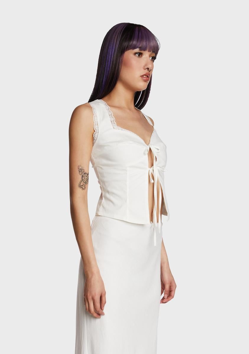 Make Believe Crop Top sold by Dolls Kill product image thumbnail 3