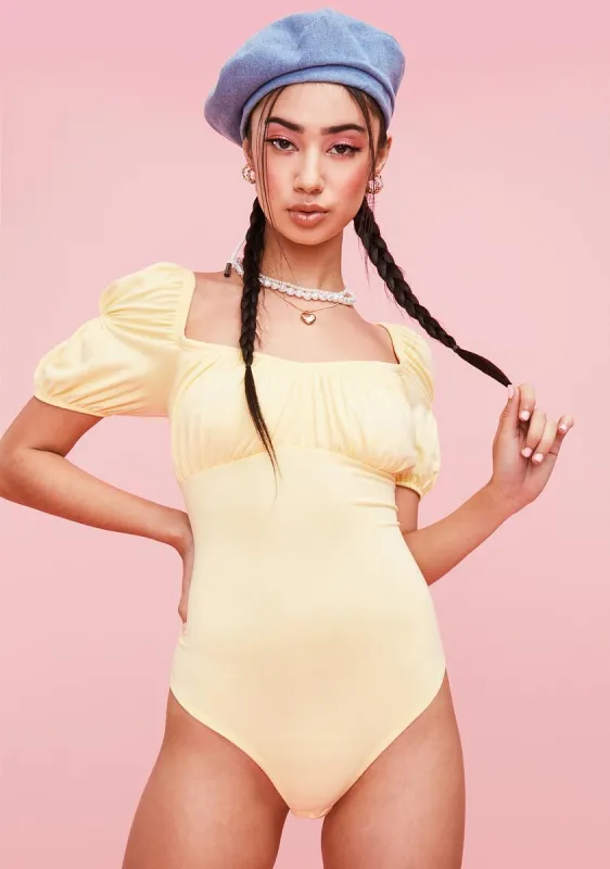 Sticking Together Ruched Bodysuit sold by Dolls Kill