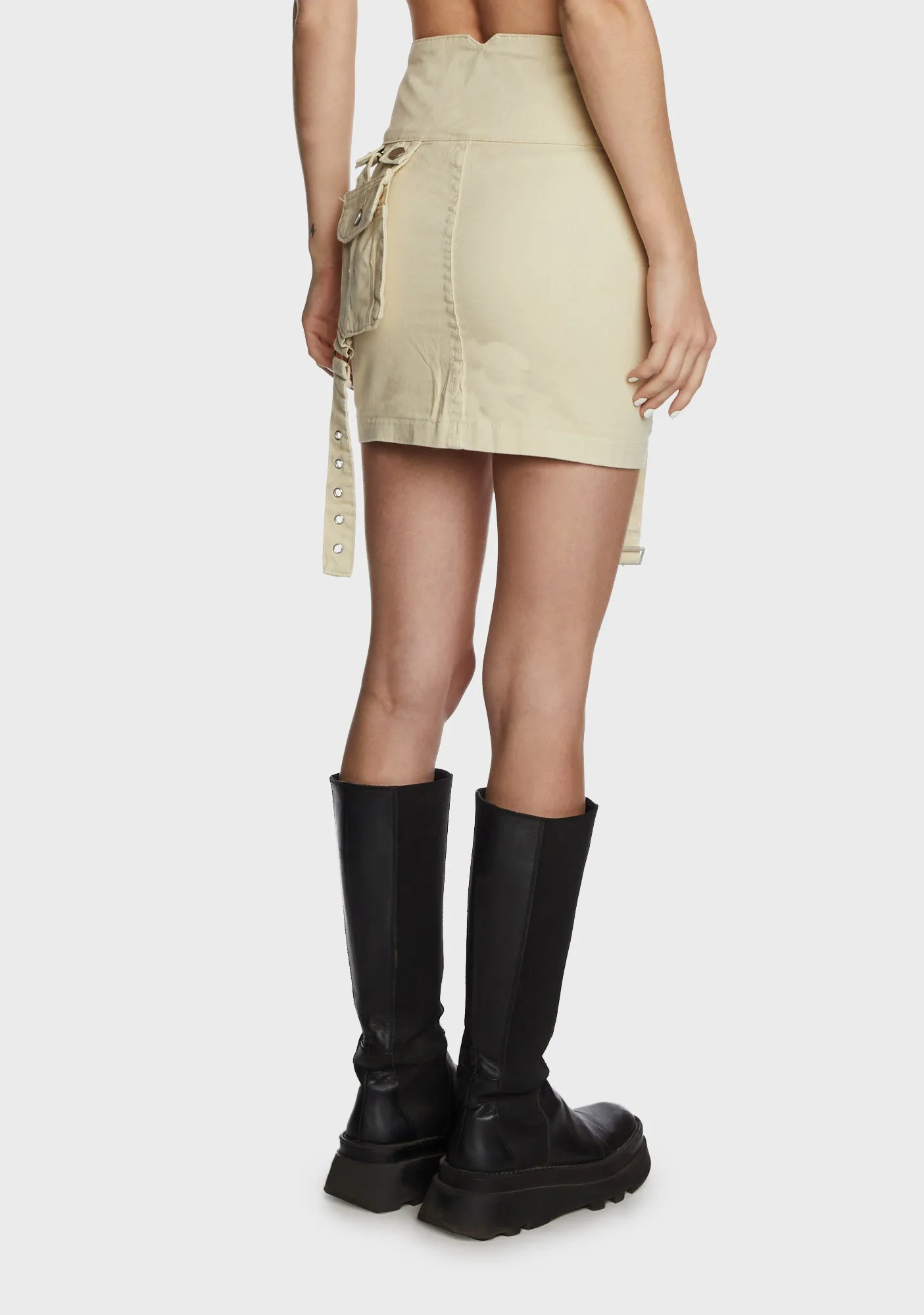 Connection Cargo Skirt sold by Dolls Kill product image thumbnail 5