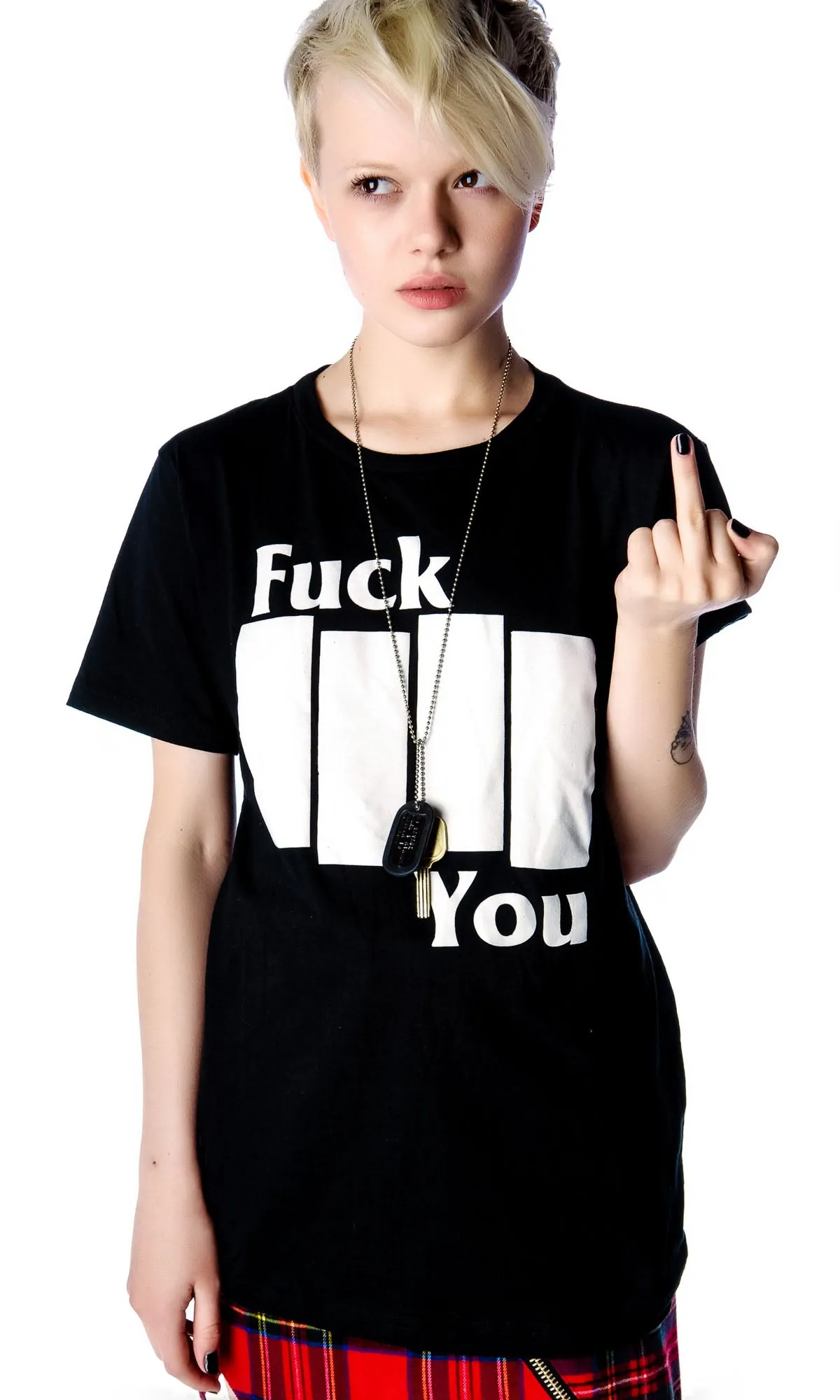 F*** You Flag Tee sold by Dolls Kill product image thumbnail 2