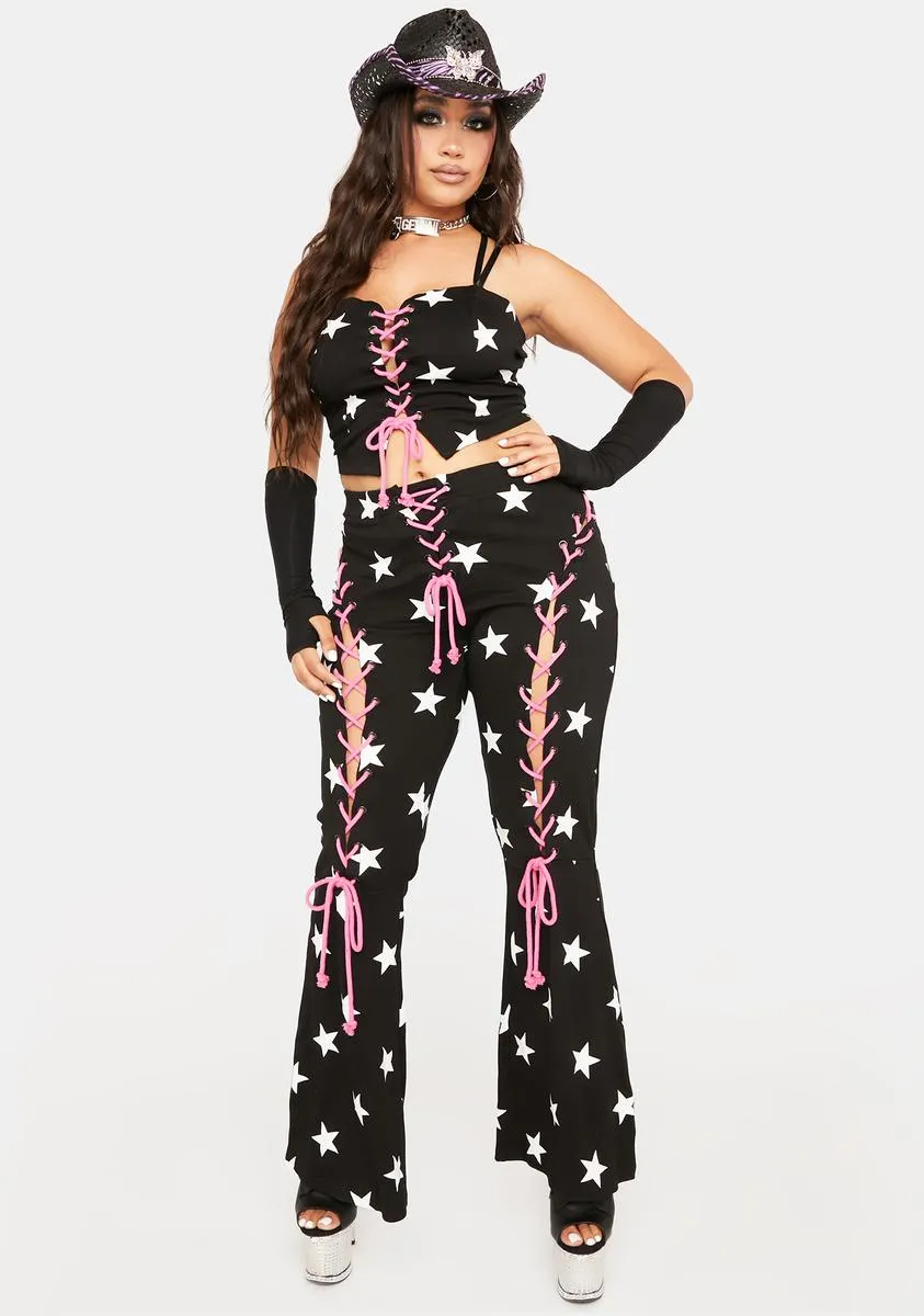 Plus Lights Camera Action Crop Top sold by Dolls Kill product image thumbnail 3