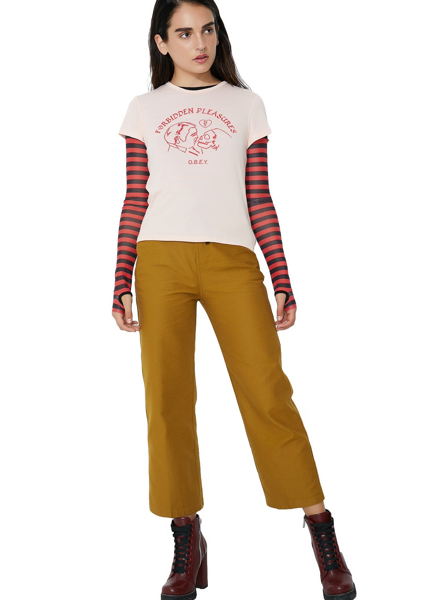 Forbidden Pleasures Babydoll Tee sold by Dolls Kill product image thumbnail 5