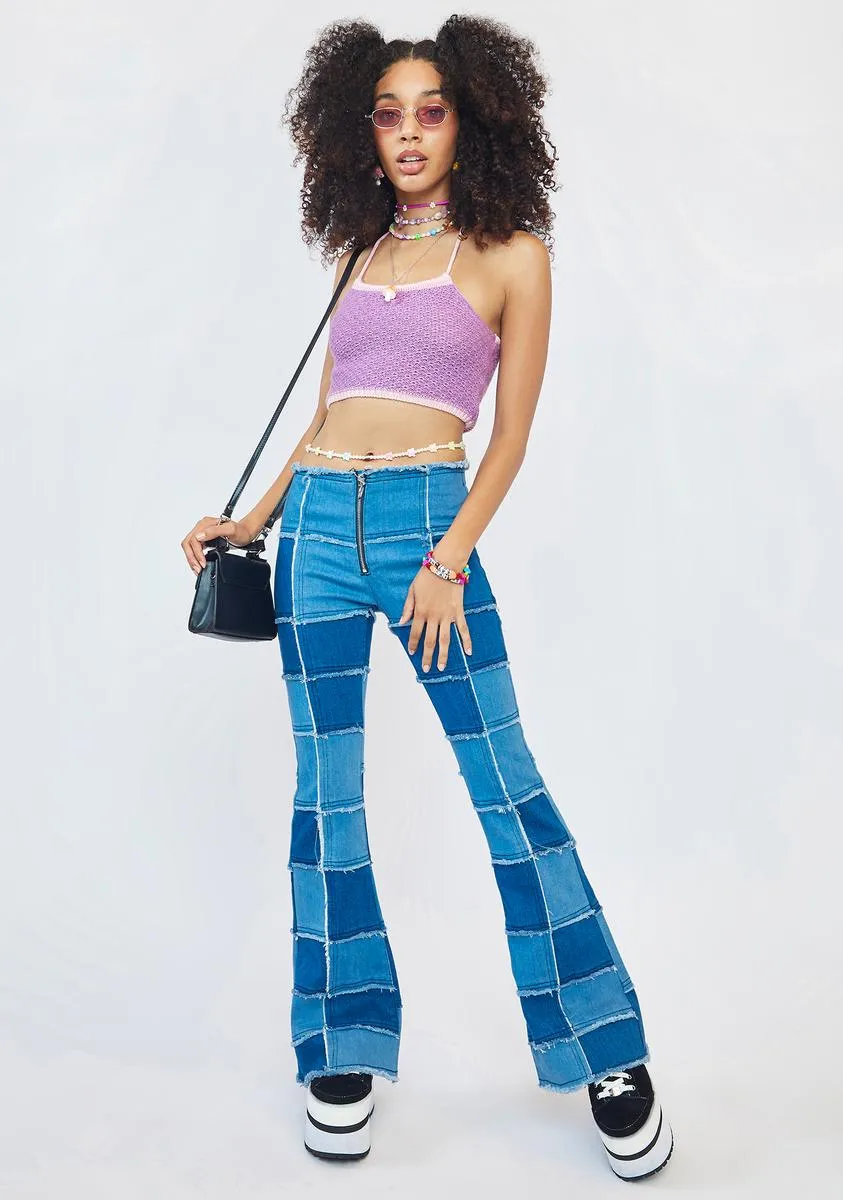 Treat Me Good Knit Crop Top sold by Dolls Kill product image thumbnail 3