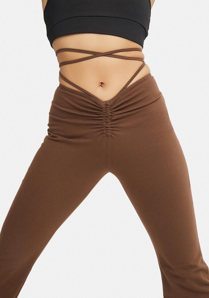 Cocoa Sakeri Flare Trousers sold by Dolls Kill product image thumbnail 2