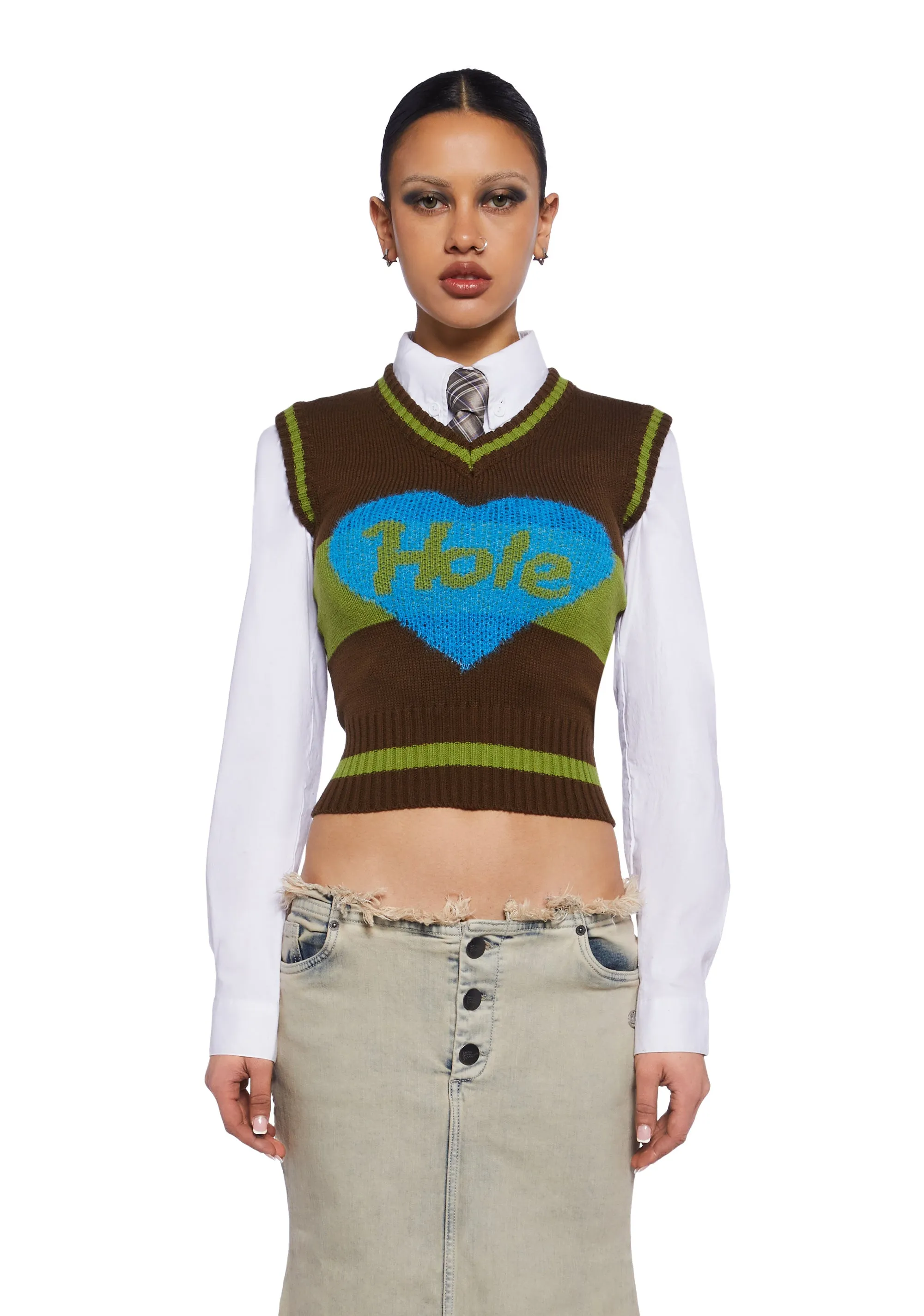 Malibu Sweater Vest sold by Dolls Kill