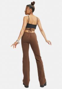 Cocoa Sakeri Flare Trousers sold by Dolls Kill