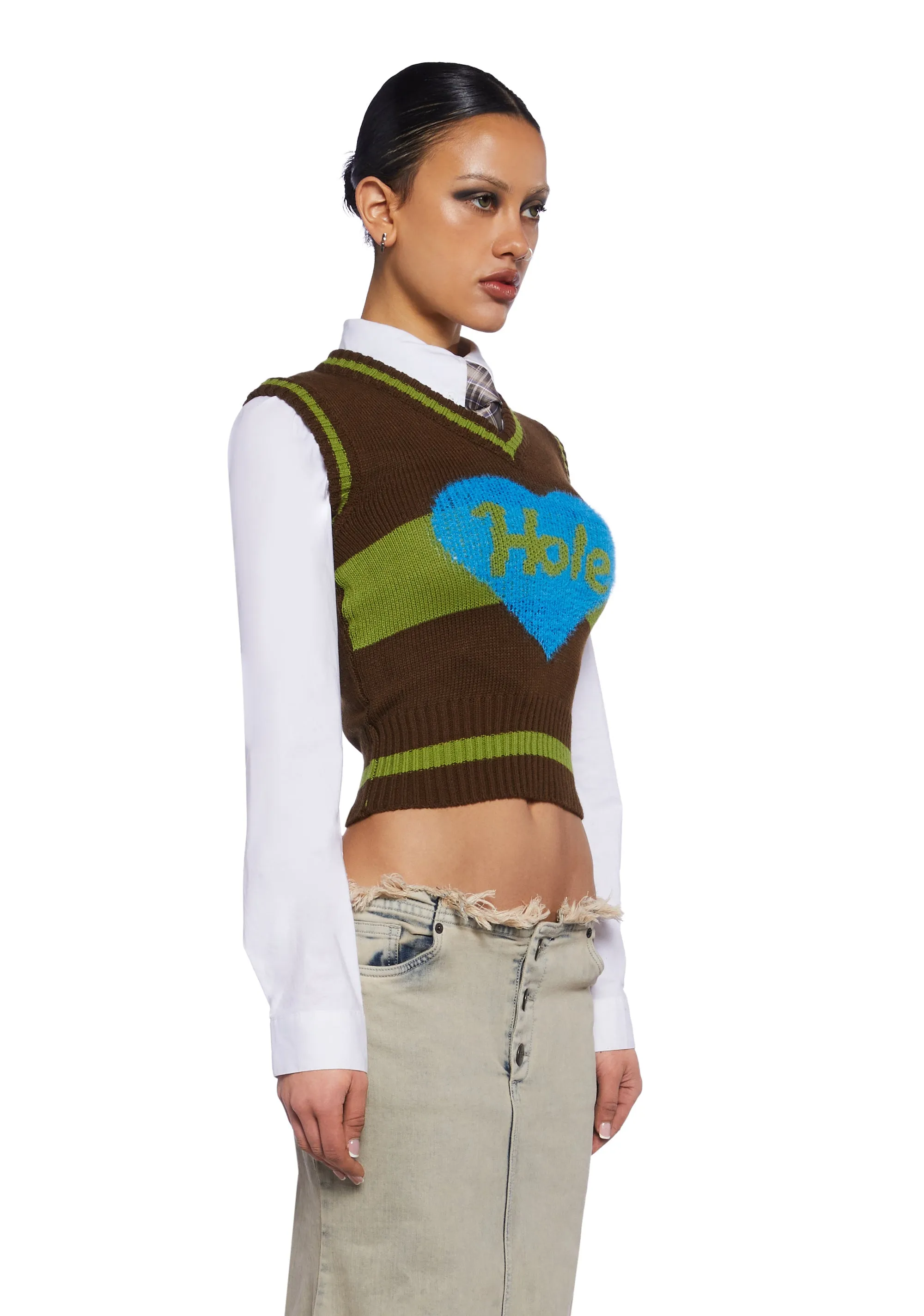 Malibu Sweater Vest sold by Dolls Kill product image thumbnail 4