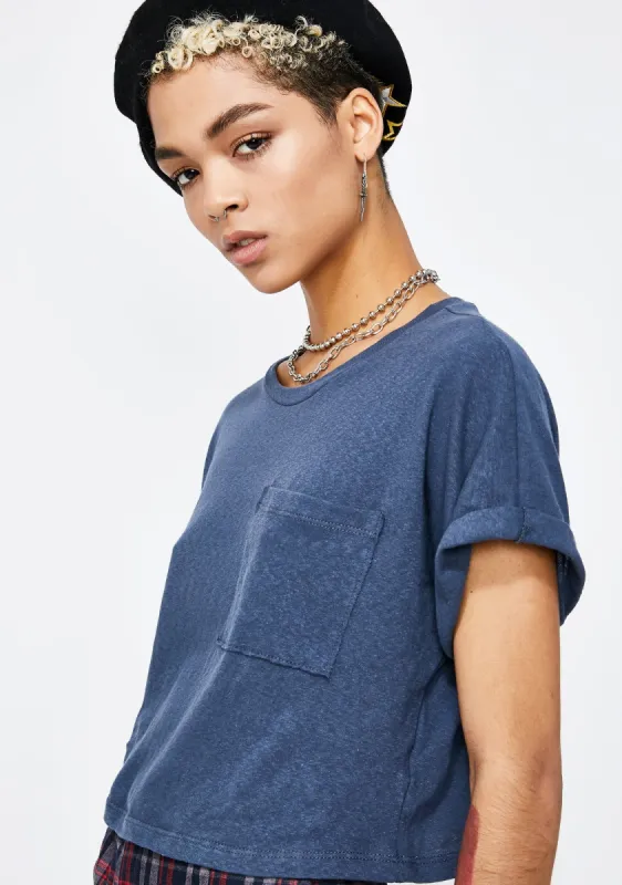 Hella Uncut Pocket Tee sold by Dolls Kill