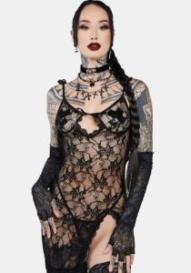 Lover's Lane Nightgown And Thong Set sold by Dolls Kill
