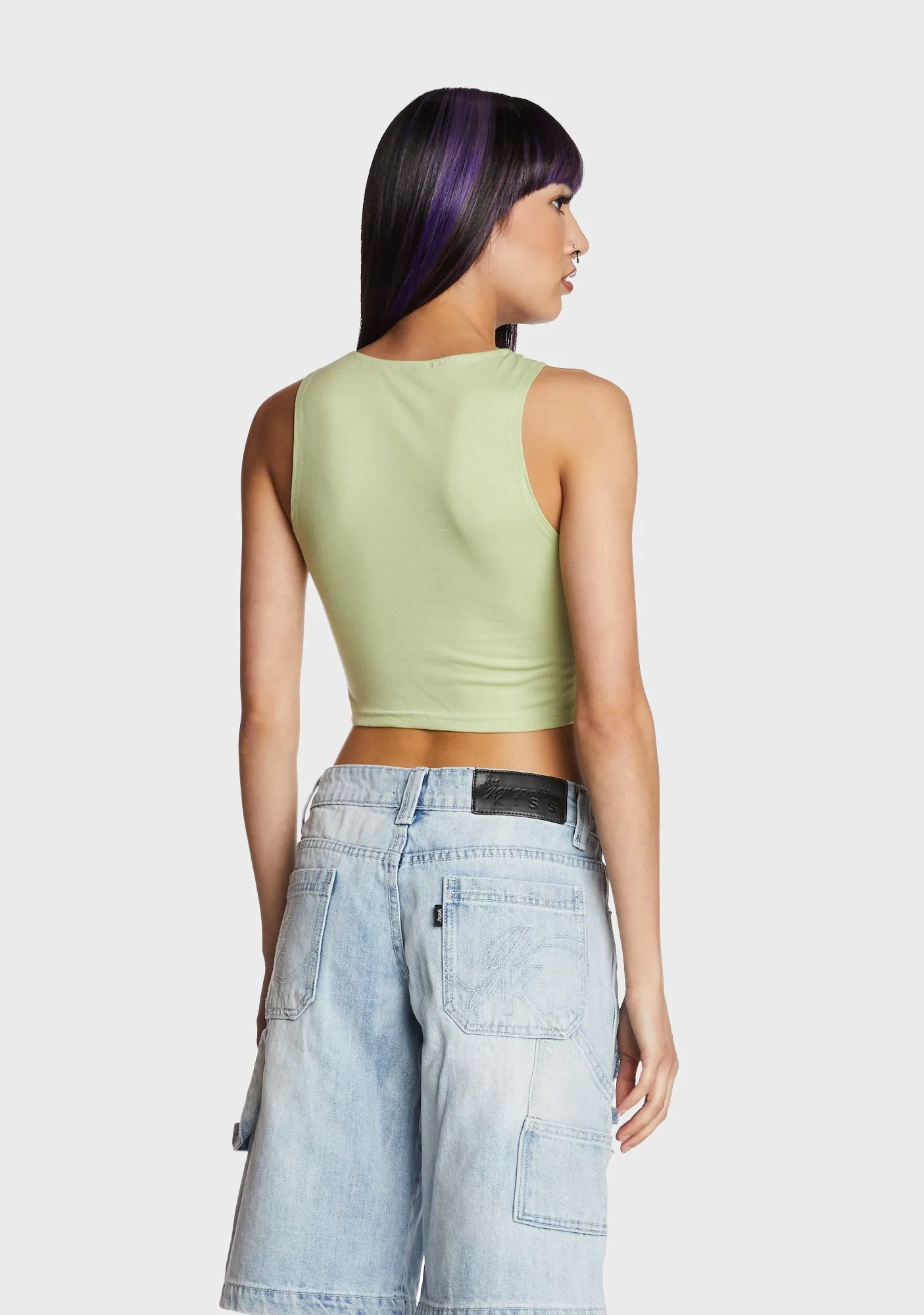 Feel-Good Vibes Crop Top sold by Dolls Kill product image thumbnail 5