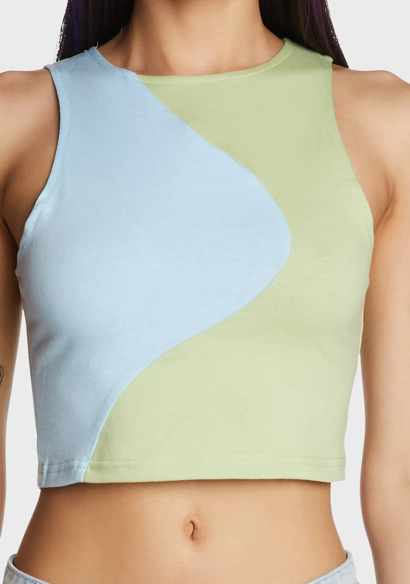 Feel-Good Vibes Crop Top sold by Dolls Kill product image thumbnail 2