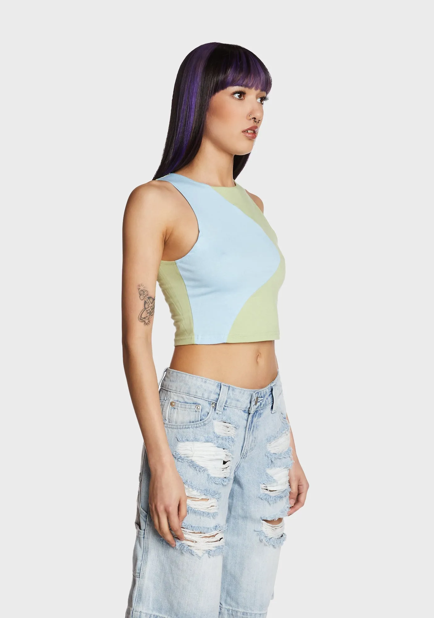 Feel-Good Vibes Crop Top sold by Dolls Kill product image thumbnail 4