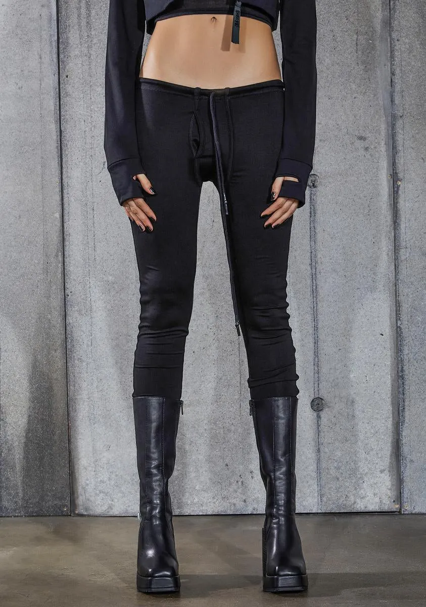 Snare Low Rise Leggings sold by Dolls Kill