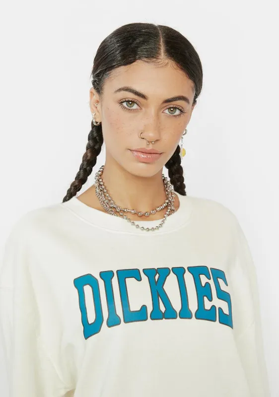 Collegiate Boyfriend Crew Neck Pullover sold by Dolls Kill