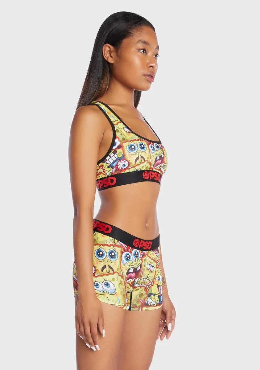 SpongeBob KrustyBob Sports Bra sold by Dolls Kill product image thumbnail 4