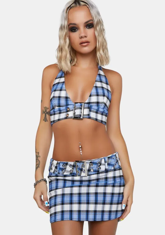 Berry Ultimate Night Skirt Set sold by Dolls Kill