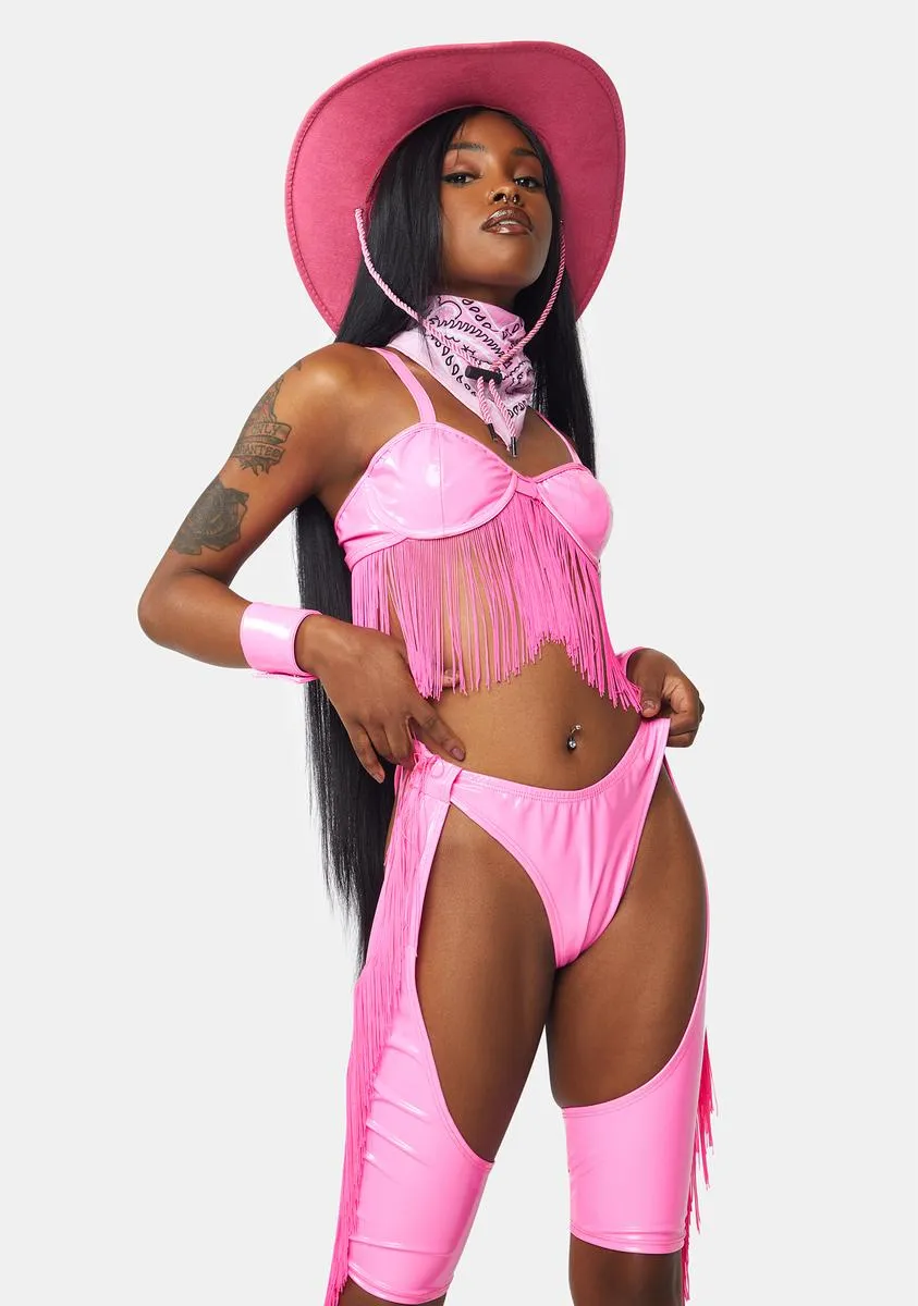 Horsing Around Cowgirl Costume Set sold by Dolls Kill