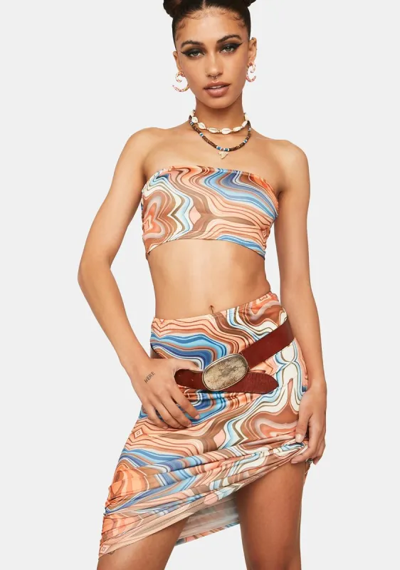 No Shame Game Skirt Set sold by Dolls Kill