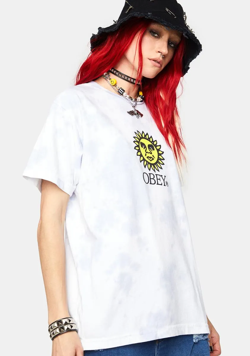 Obey Sunshine Tie Dye Tee sold by Dolls Kill product image thumbnail 2