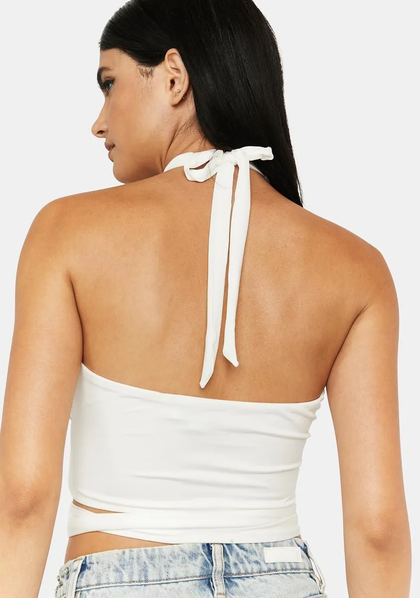 Pure Lasting Love Halter Wrap Top sold by Dolls Kill product image thumbnail 4