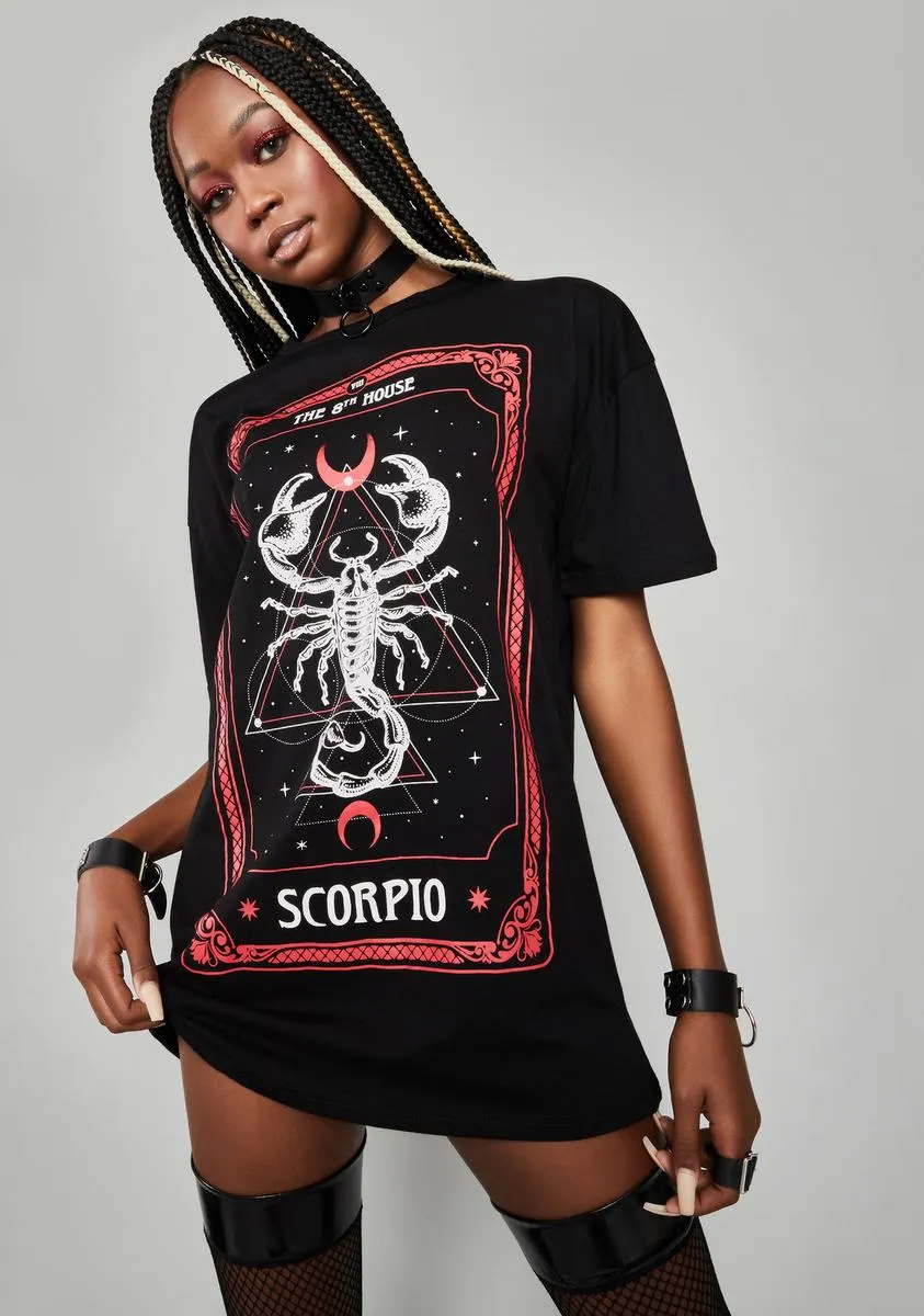 House Of Scorpio Graphic Tee sold by Dolls Kill