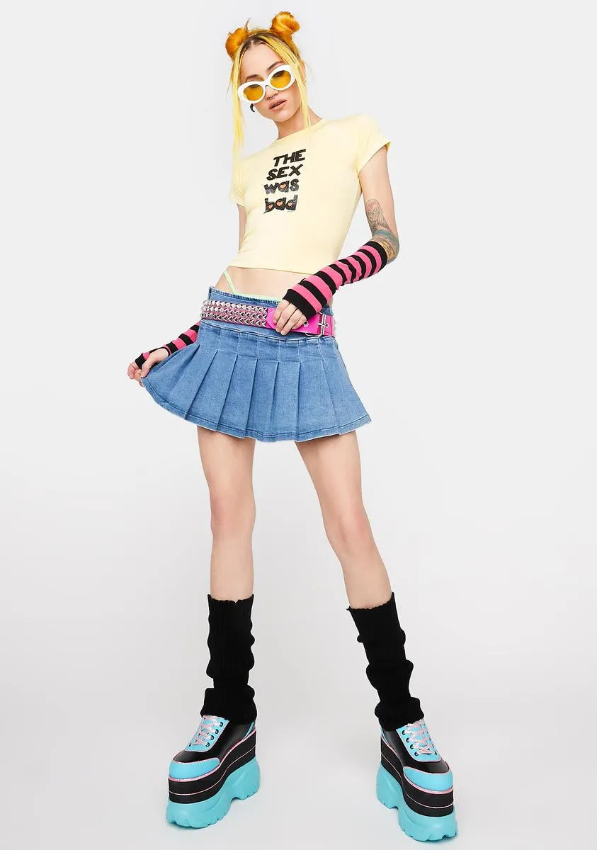 The Sex Was Bad Graphic Tee sold by Dolls Kill product image thumbnail 3