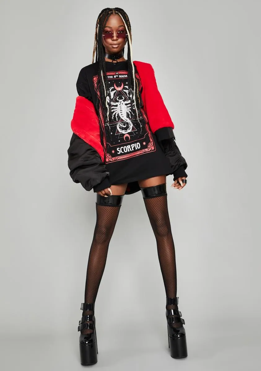 House Of Scorpio Graphic Tee sold by Dolls Kill product image thumbnail 3