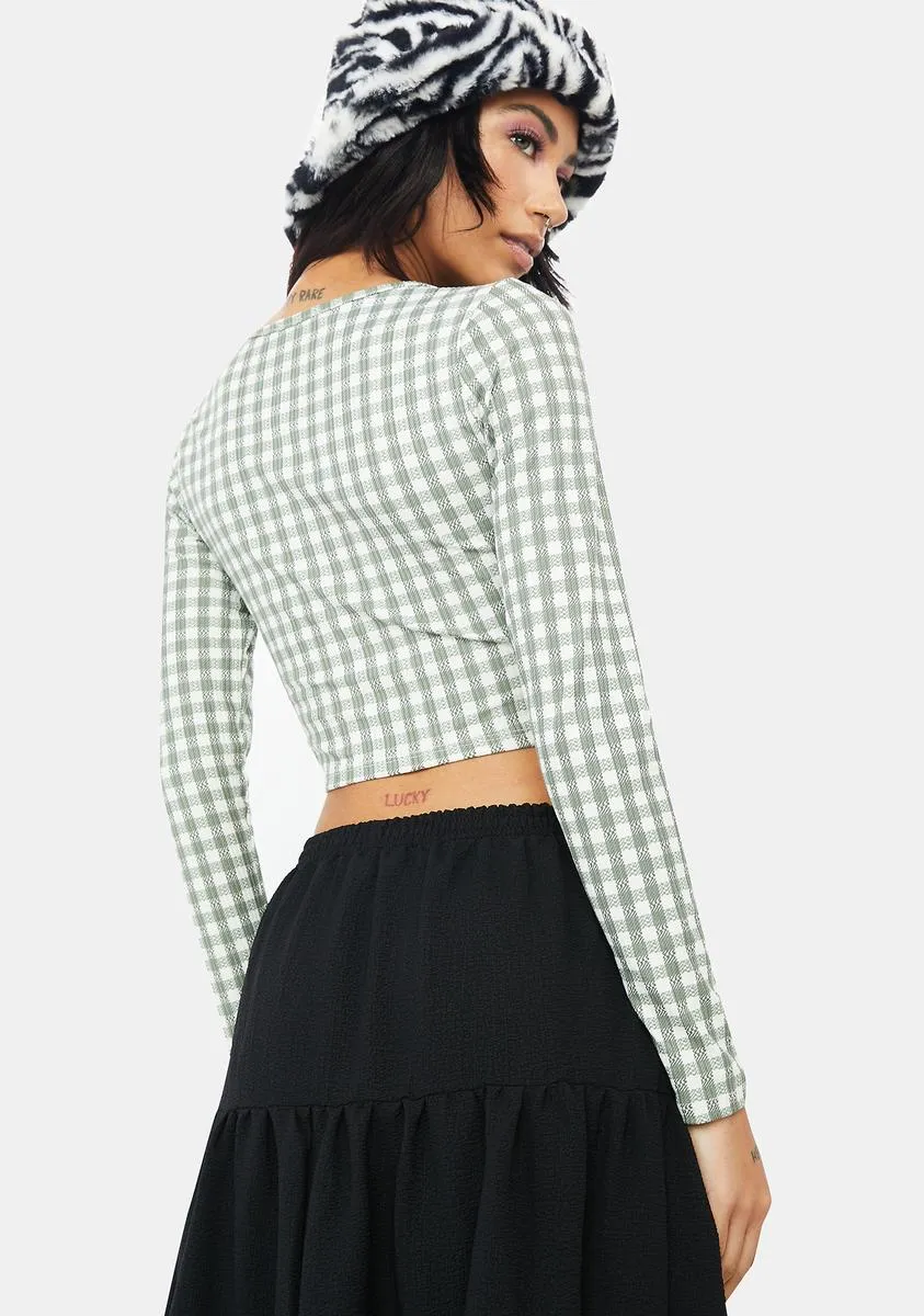 Hold On Crop Top sold by Dolls Kill product image thumbnail 4