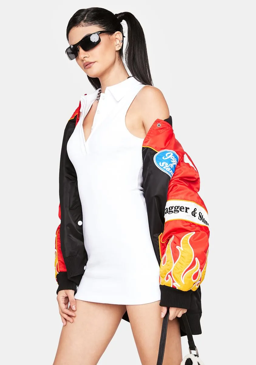 Icy Join The Club Polo Dress sold by Dolls Kill product image thumbnail 2