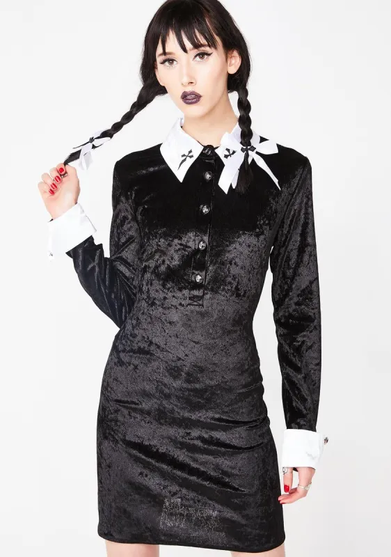 Black Friday Velvet Costume made by Dolls Kill