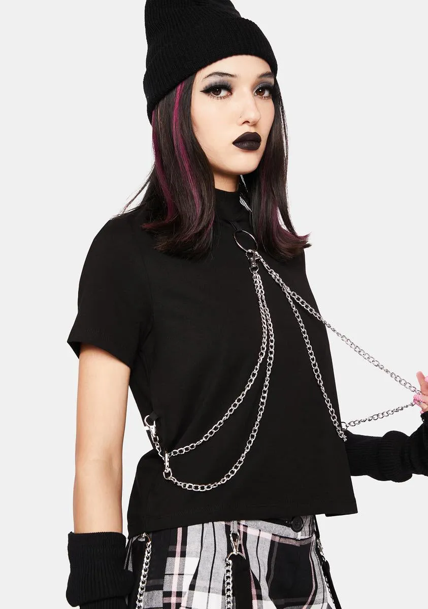 Punk Chain Tee sold by Dolls Kill product image thumbnail 2