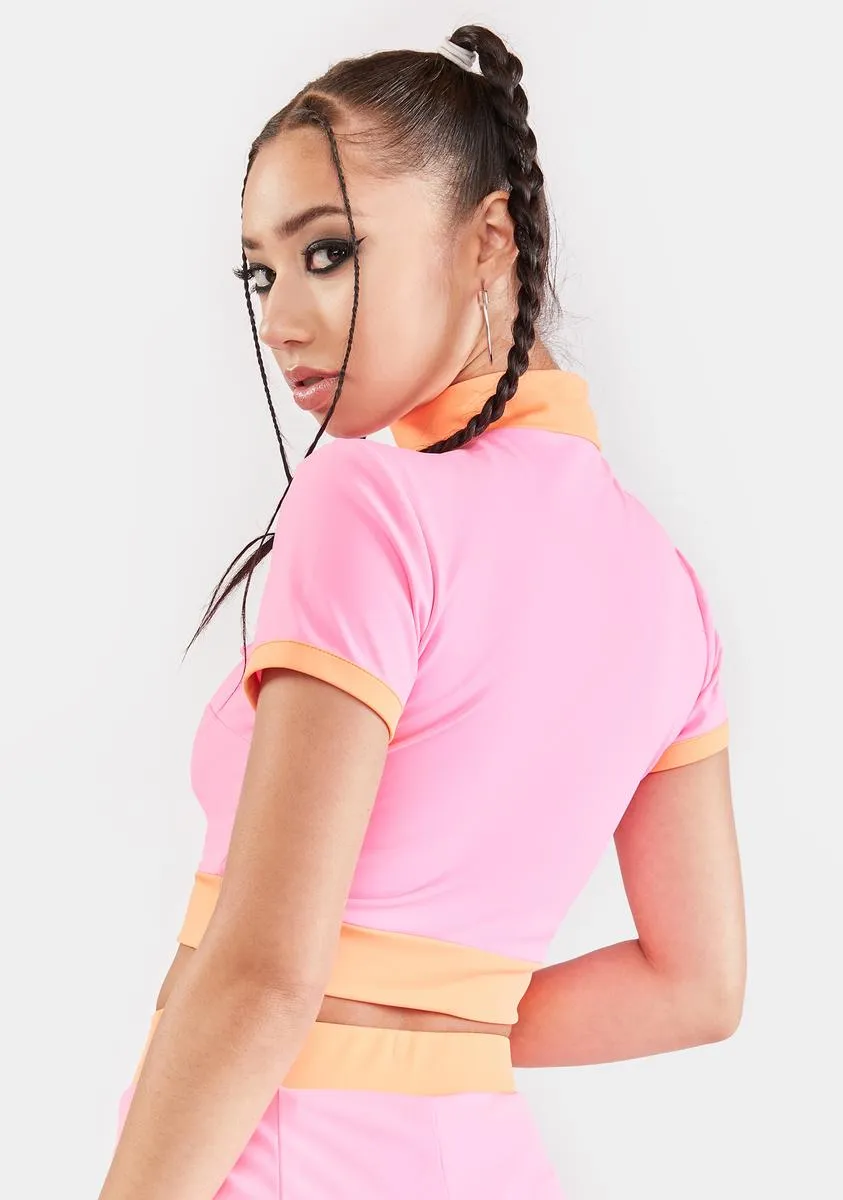 Suga Dive Two Tone Skirt Set sold by Dolls Kill product image thumbnail 4