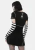 Slightly Sinful Mini Dress sold by Dolls Kill