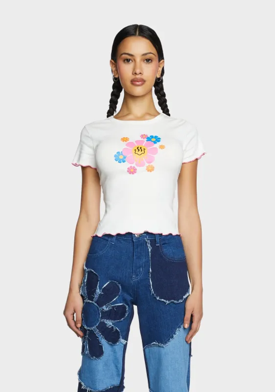 Dreaming Aloud Baby Tee made by Current Mood