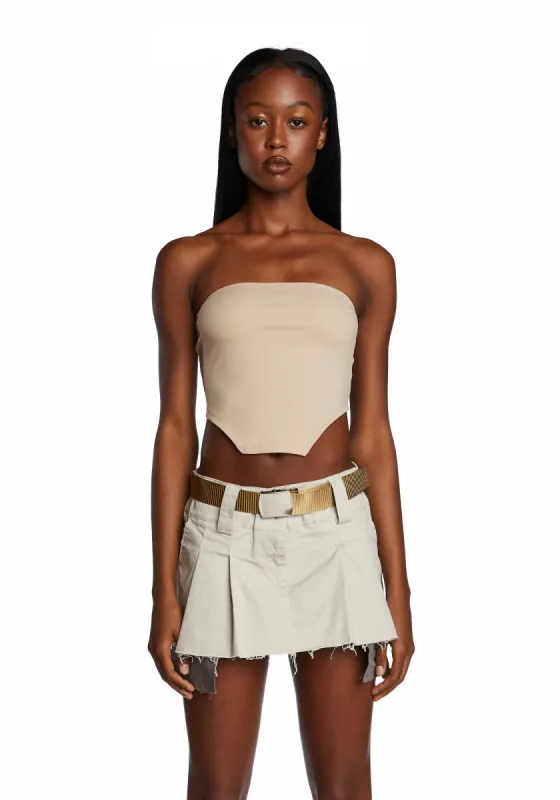 Tongue Tied Crop Top sold by Dolls Kill