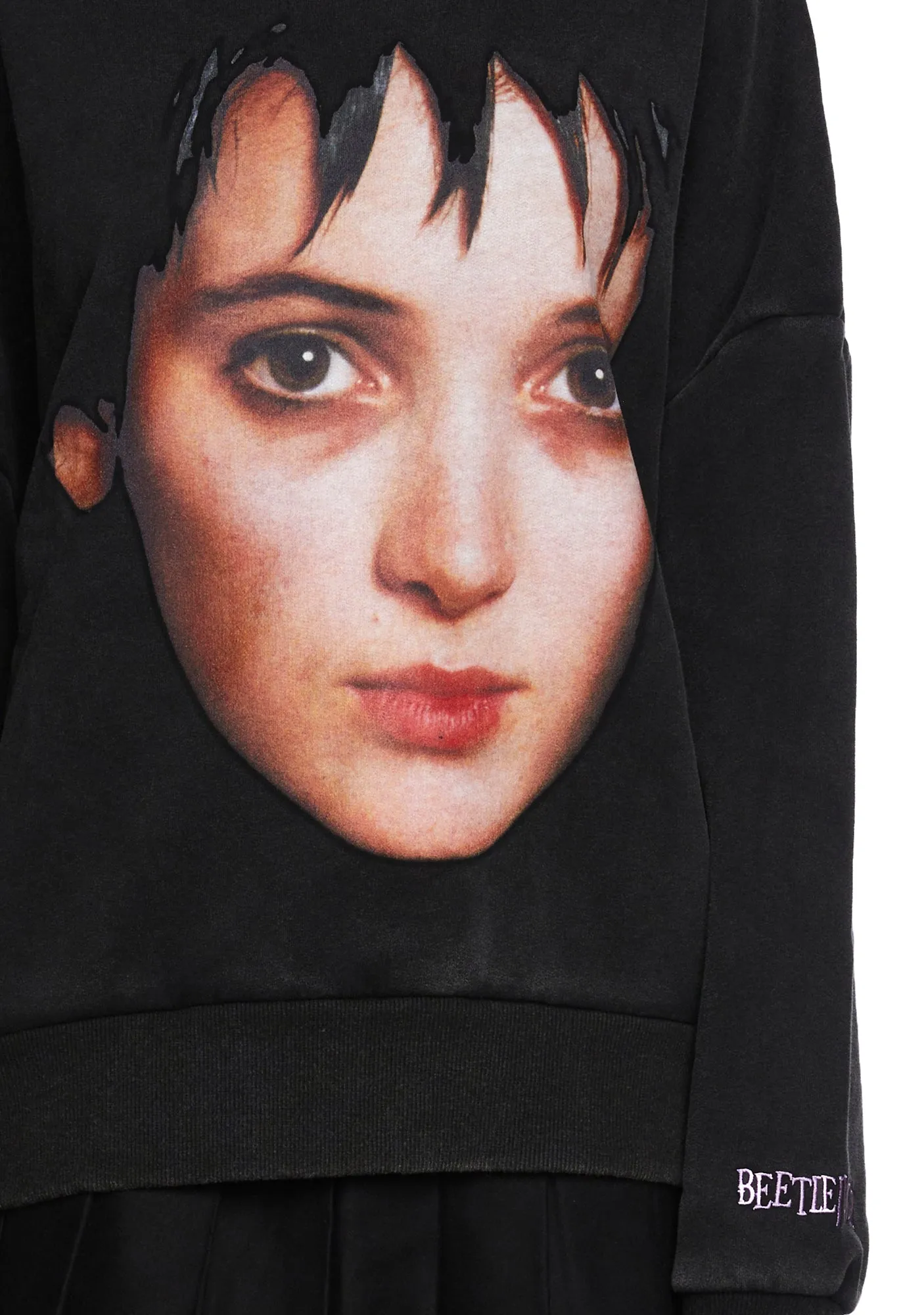 Distressed Soul Oversized Sweatshirt sold by Dolls Kill product image thumbnail 5