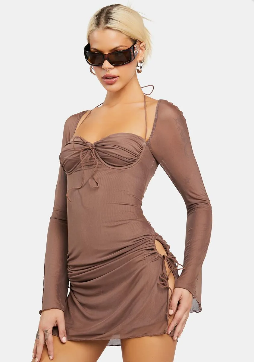 Allegra Cut-Out Mesh Slits Dress sold by Dolls Kill product image thumbnail 2