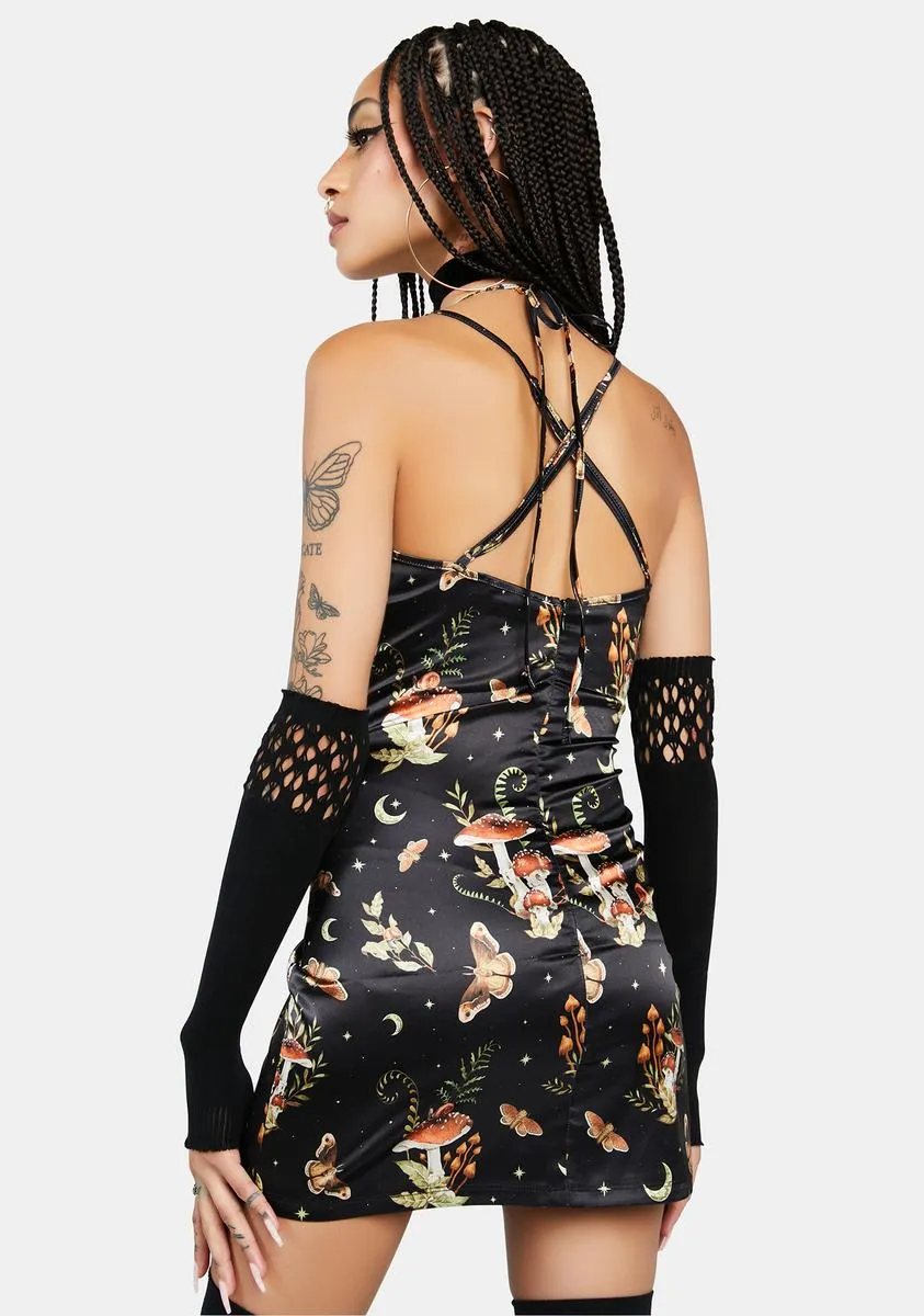 Mystical Mushroom Mini Dress sold by Dolls Kill product image thumbnail 4