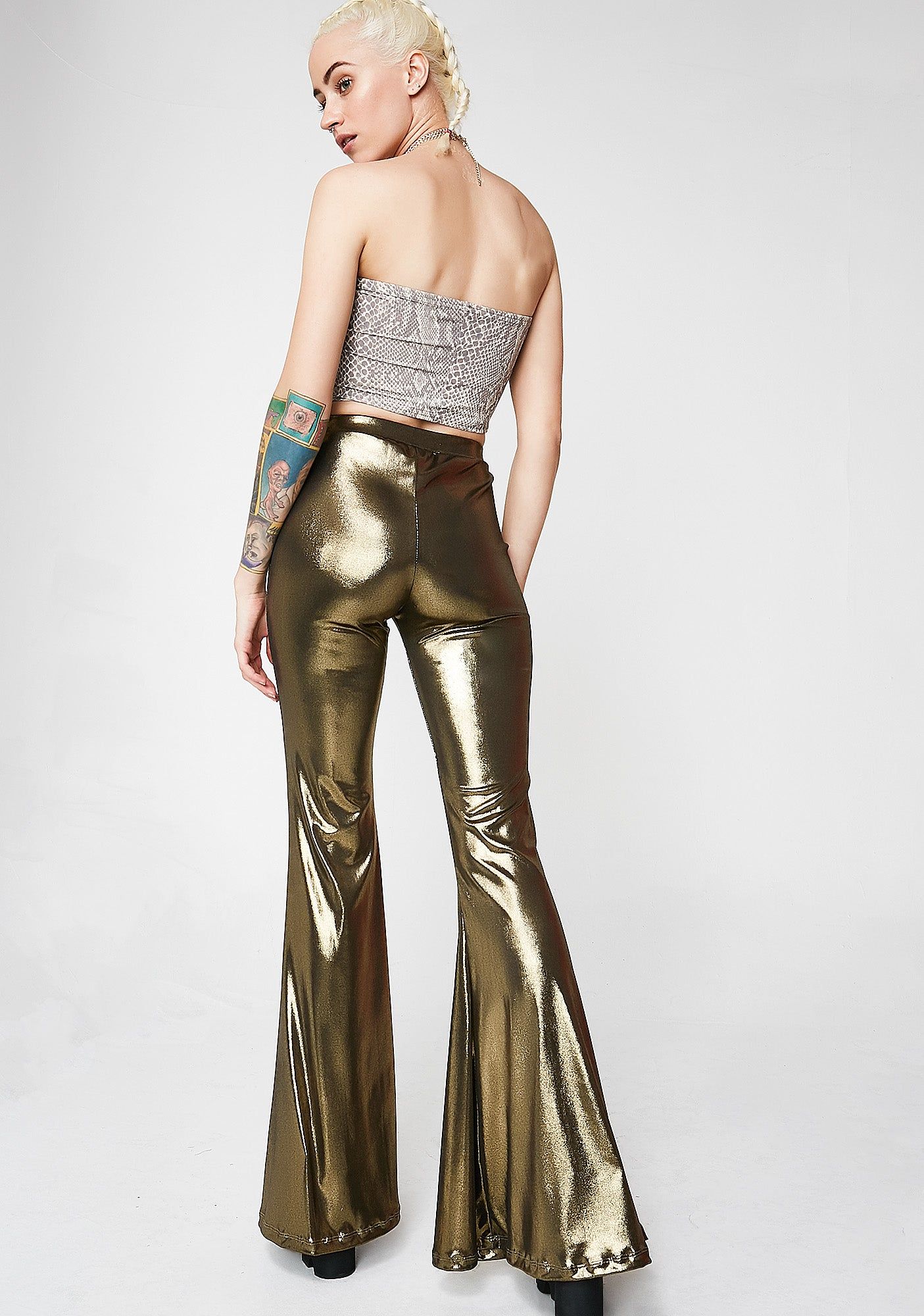 Golden Electric Feels Bells sold by Dolls Kill product image thumbnail 4