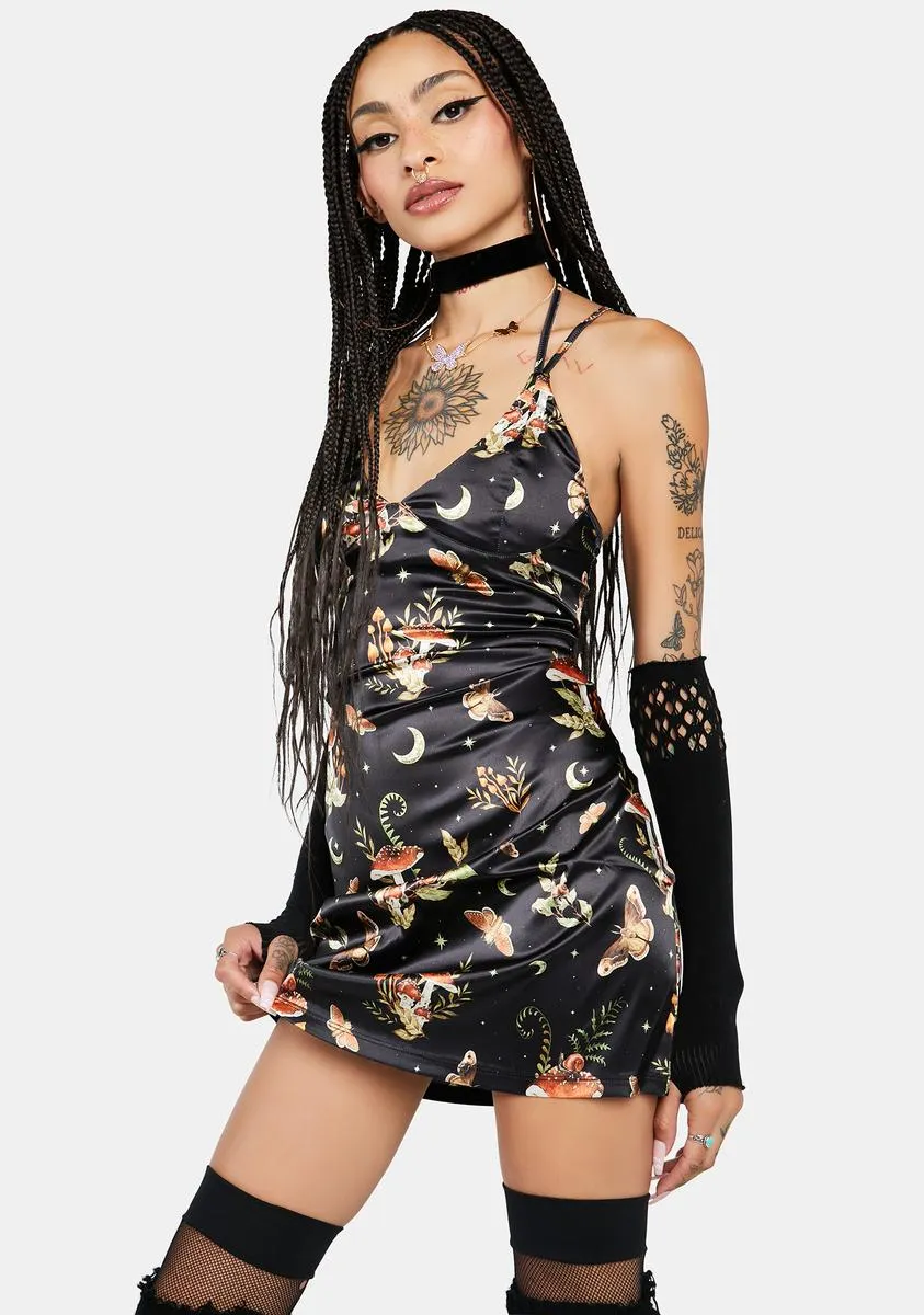 Mystical Mushroom Mini Dress sold by Dolls Kill product image thumbnail 2