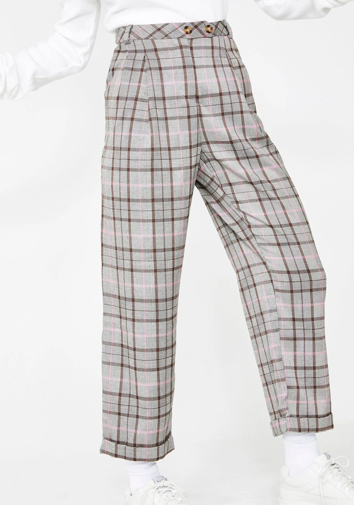 School Daze Plaid Pants sold by Dolls Kill product image thumbnail 3