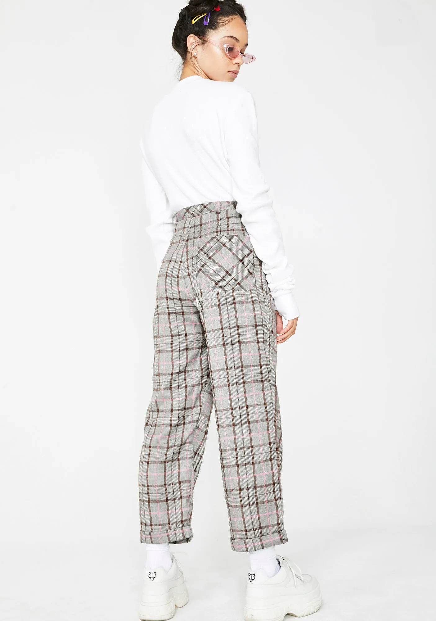 School Daze Plaid Pants sold by Dolls Kill product image thumbnail 4