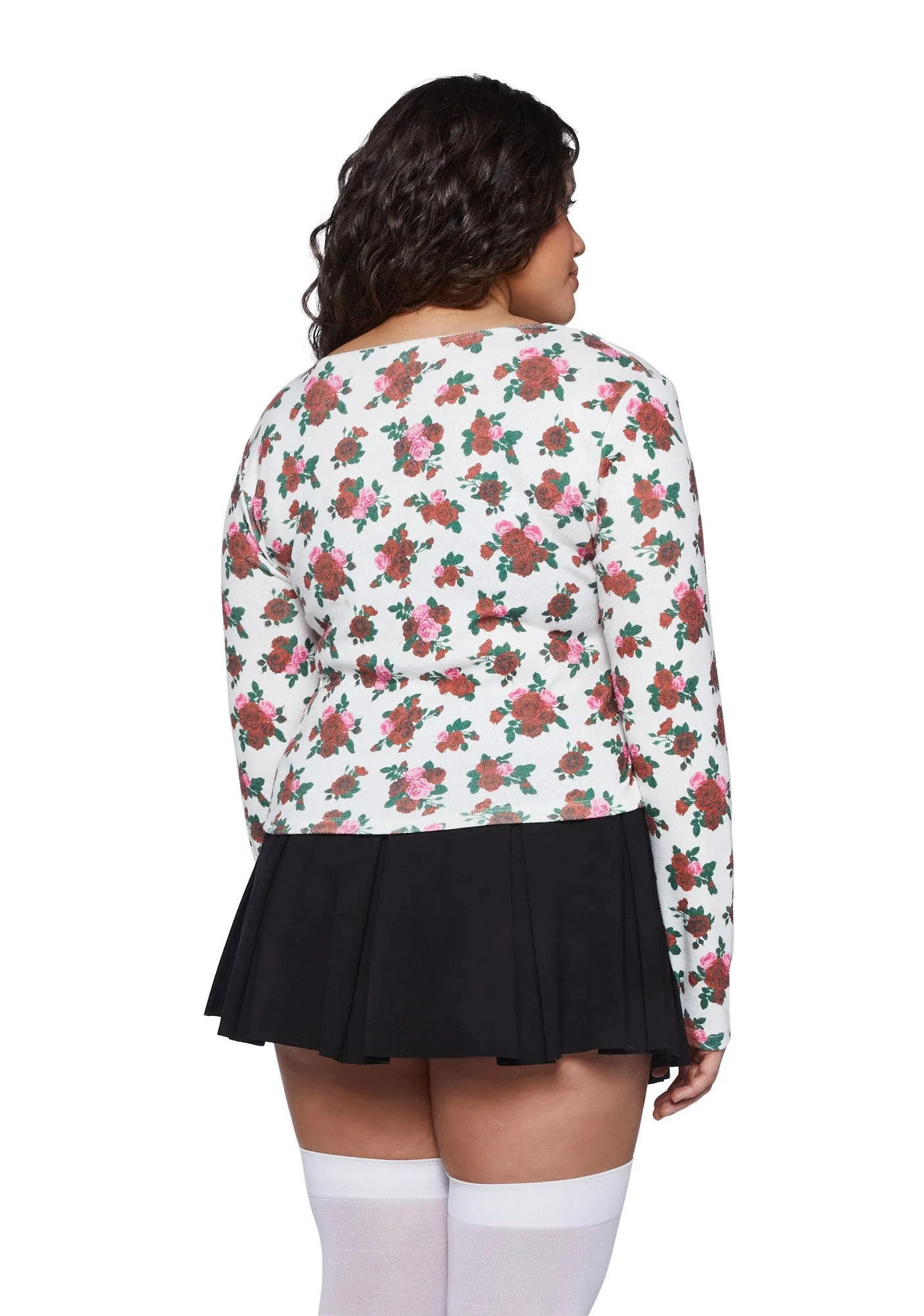 Plus Tender Romance Knit Cardigan sold by Dolls Kill product image thumbnail 4