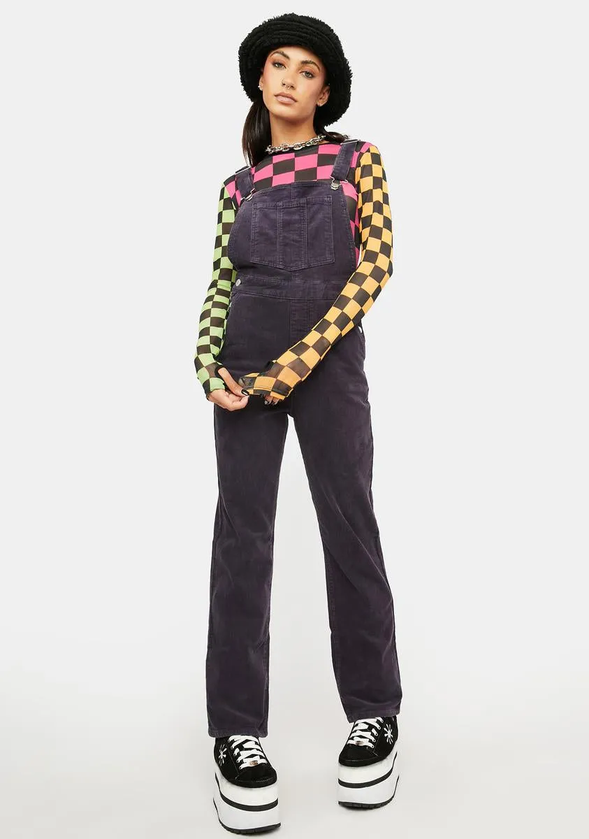 Navy Denim Original Overalls sold by Dolls Kill product image thumbnail 3