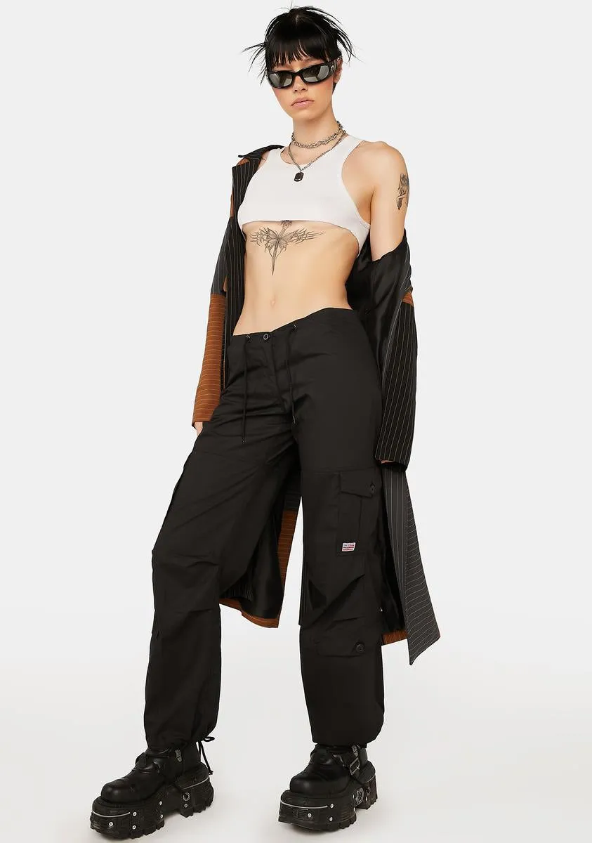 Black Monica Wind Pants sold by Dolls Kill product image thumbnail 2